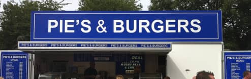 Pie's and burgers apostrophe post OXE compressed