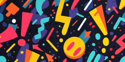 pattern of exclamation marks