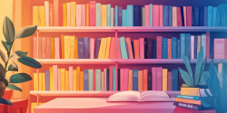 organised books